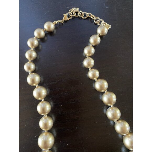 Vintage Carolee Graduated Gold Ball Necklace Extender Original Tag - Picture 5 of 7